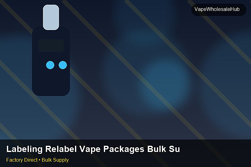 Labeling Relabel Vape Packages Bulk Supply — Labeling Relabel Vape Packages Bulk Supply: Procurement Strategy | 2026 Edition photo 2