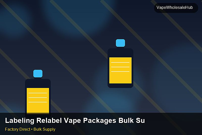 Labeling Relabel Vape Packages Bulk Supply โ Labeling Relabel Vape Packages Bulk Supply: Sample Policy | 2026 Edition photo 2